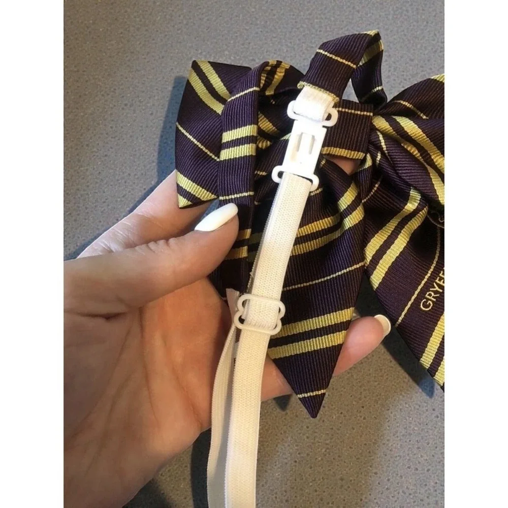 Harry Potter Gryffindor House Bow Japanese Uniform seifuku ribbon Sailor‎ Anime